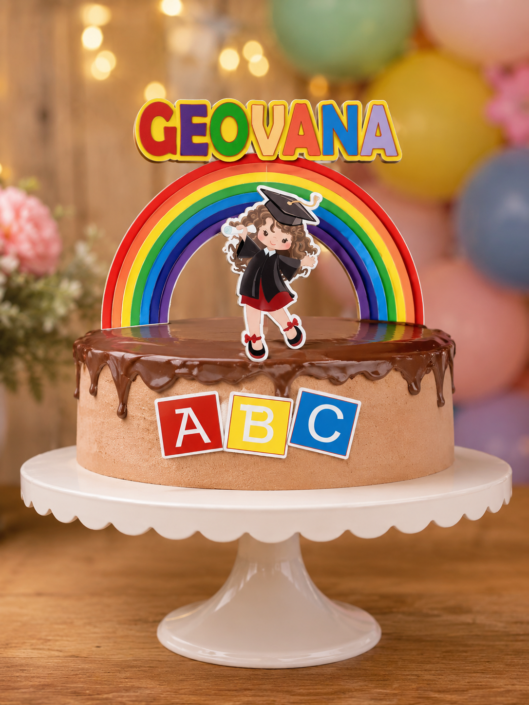 1 Topo de Bolo - Abc - Imagem 1