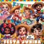 Festa Junina - Kit Digital