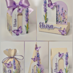 Floral Lavanda - Arquivo de Corte / Festa