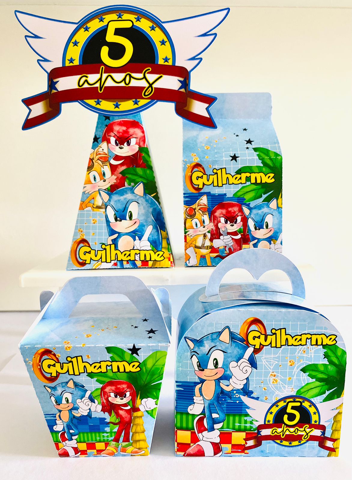 18 - SONIC Sonic - Arquivo de Corte / Festa - Imagem 1