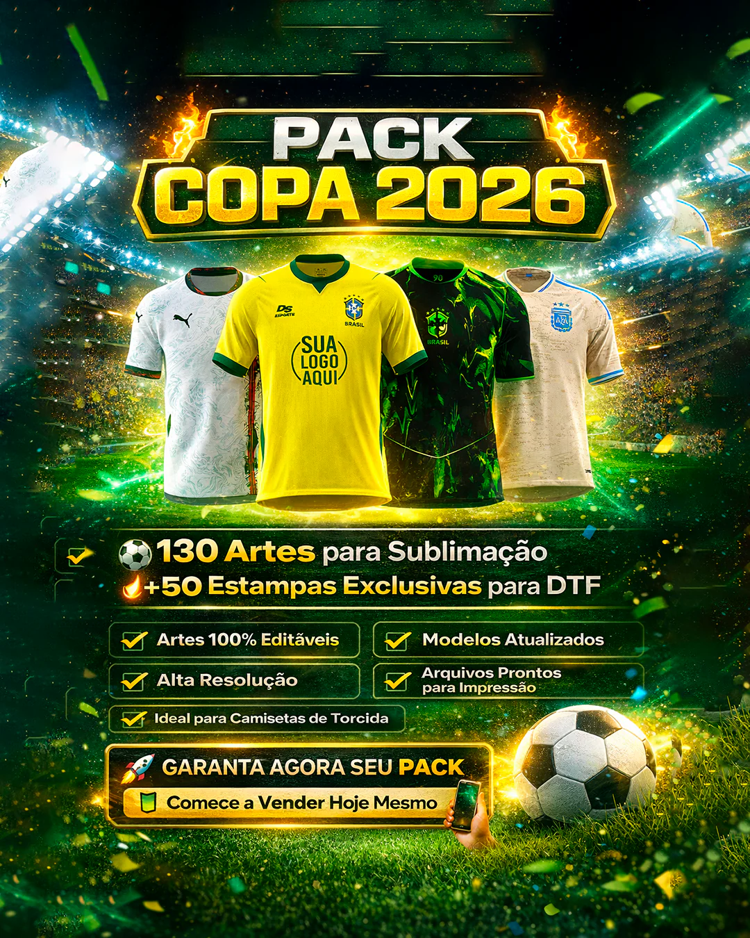 2 - Copa do Mundo Copa do Mundo - Sublimação - Imagem 1