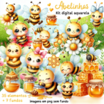 Abelhinhas - Kit Digital