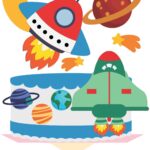 Topo de Bolo - Astronauta