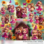Masha e o Urso - Kit Digital