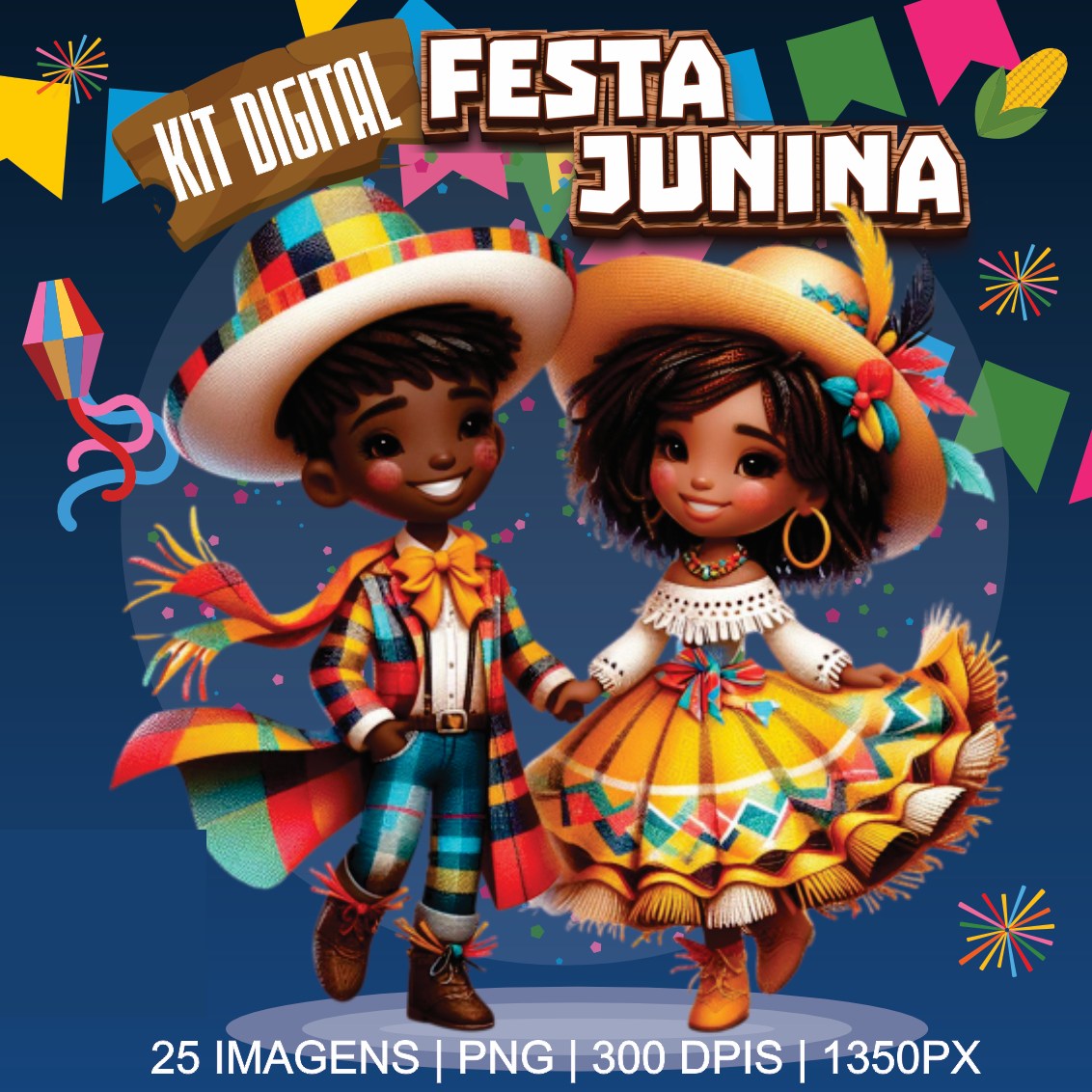 6 - Festa Junina Festa Junina - Kit Digital - Imagem 1