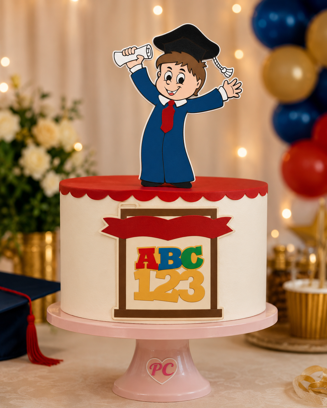 8 Topo de Bolo - Abc - Imagem 1