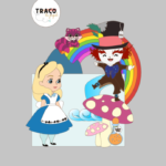 Topo de Bolo - Alice