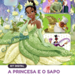 A Princesa e o Sapo - Kit Digital