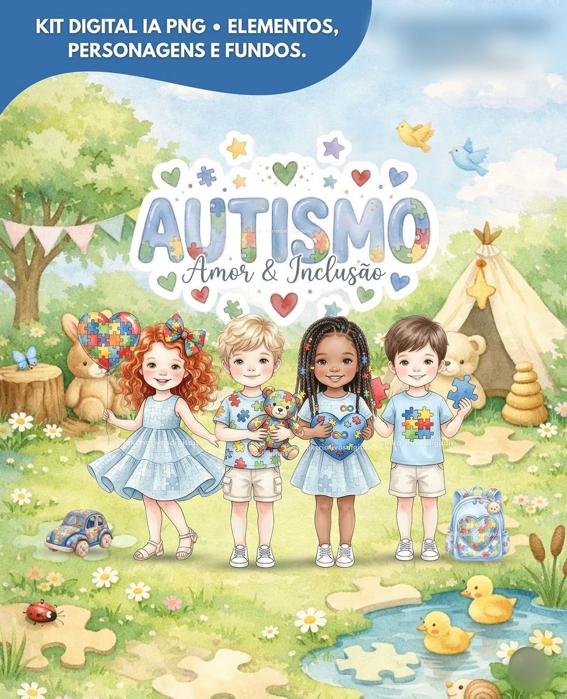 Autismo Autismo - Kit Digital - Imagem 1