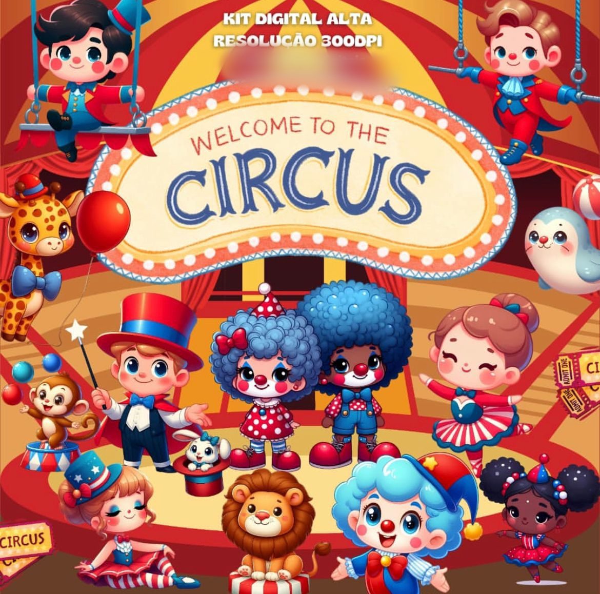 CIRCO Circo - Kit Digital - Imagem 1