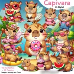Capivara - Kit Digital