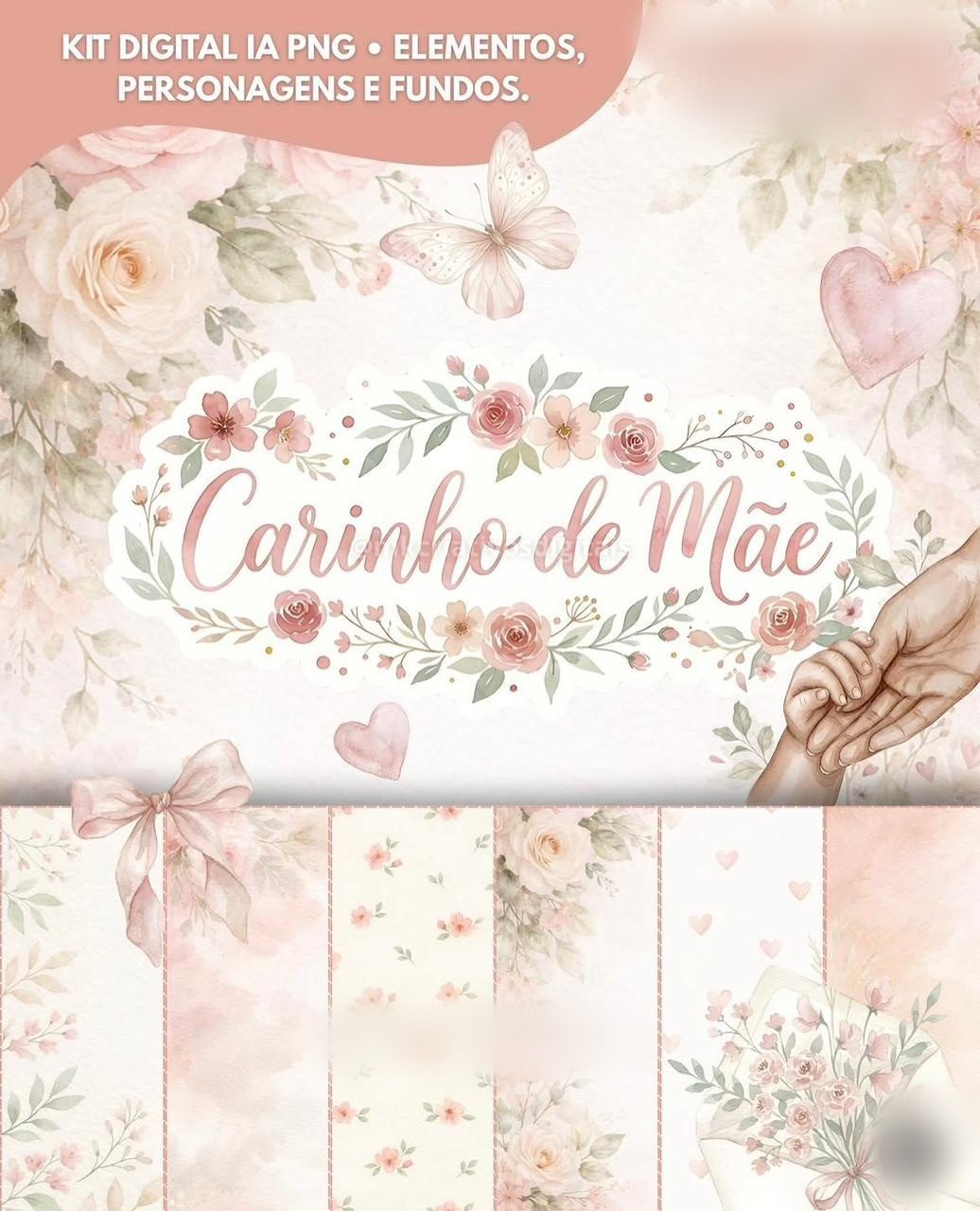Carinho de Mãe Carinho de Mãe - Kit Digital - Imagem 1