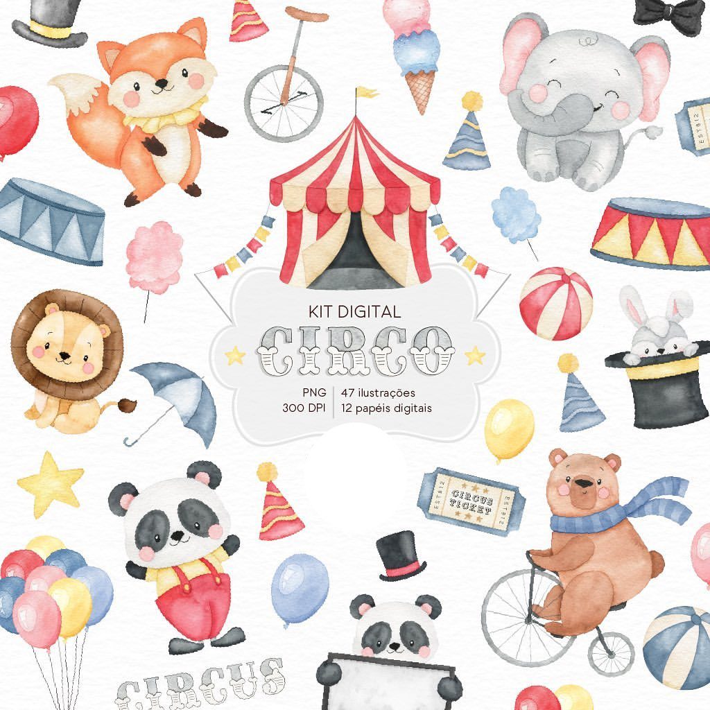 Circo Circo - Kit Digital - Imagem 1