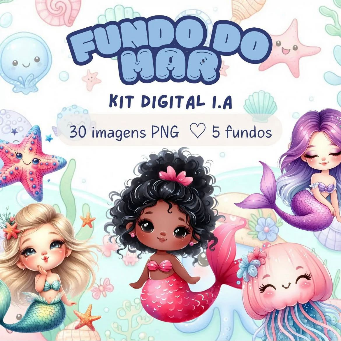 FUNDO DO MAR Fundo do Mar - Kit Digital - Imagem 1