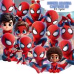 Homem Aranha Cartoon - Kit Digital