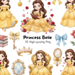 Princesa Bela - Kit Digital