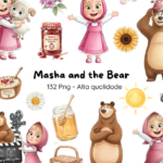 Masha e o Urso - Kit Digital