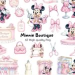 Minnie Boutique - Kit Digital