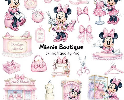 Minnie_s Boutique Minnie Boutique - Kit Digital - Imagem 1