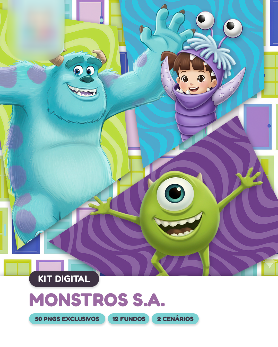 Monstros S.A Monstros S.A - Kit Digital - Imagem 1