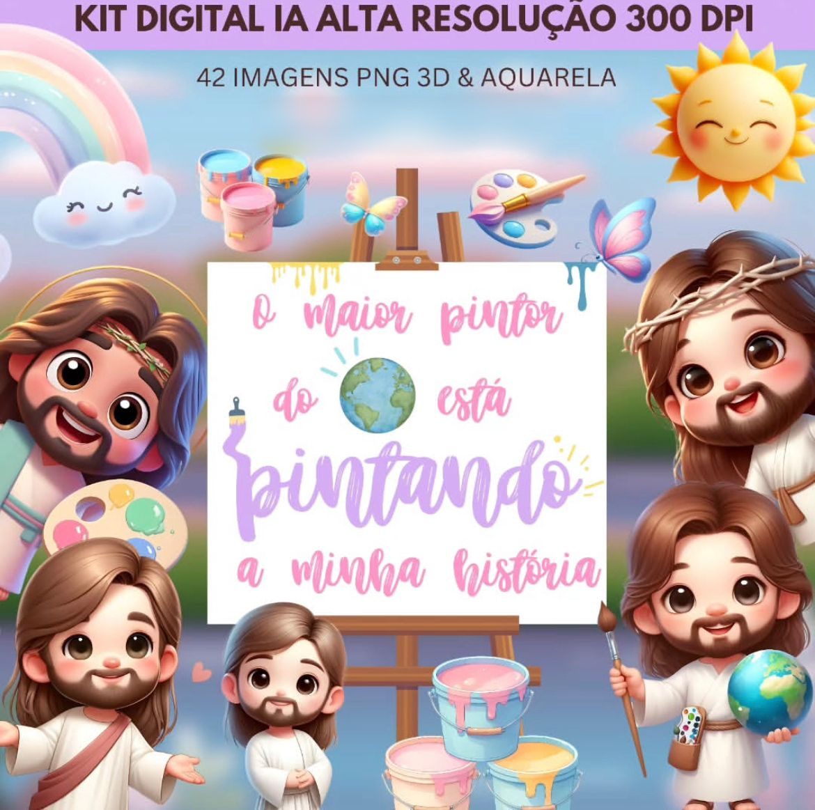 O MAIOR PINTOR DO MUNDO O Maior Pintor do Mundo - Kit Digital - Imagem 1