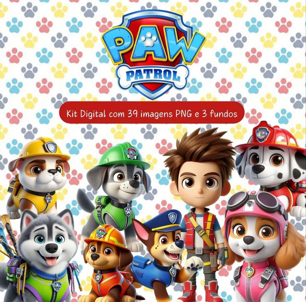 PATRULHA CANINA Patrulha Canina - Kit Digital - Imagem 1