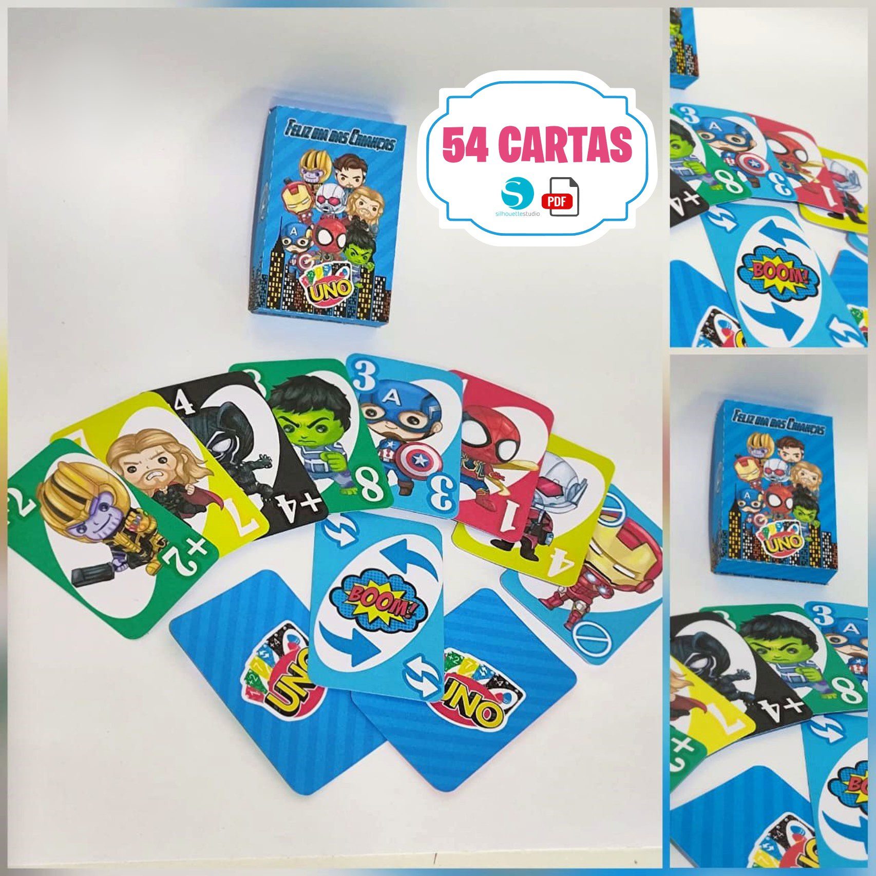 Uno Vingadores Uno Vingadores - Arquivo de Corte - Imagem 1