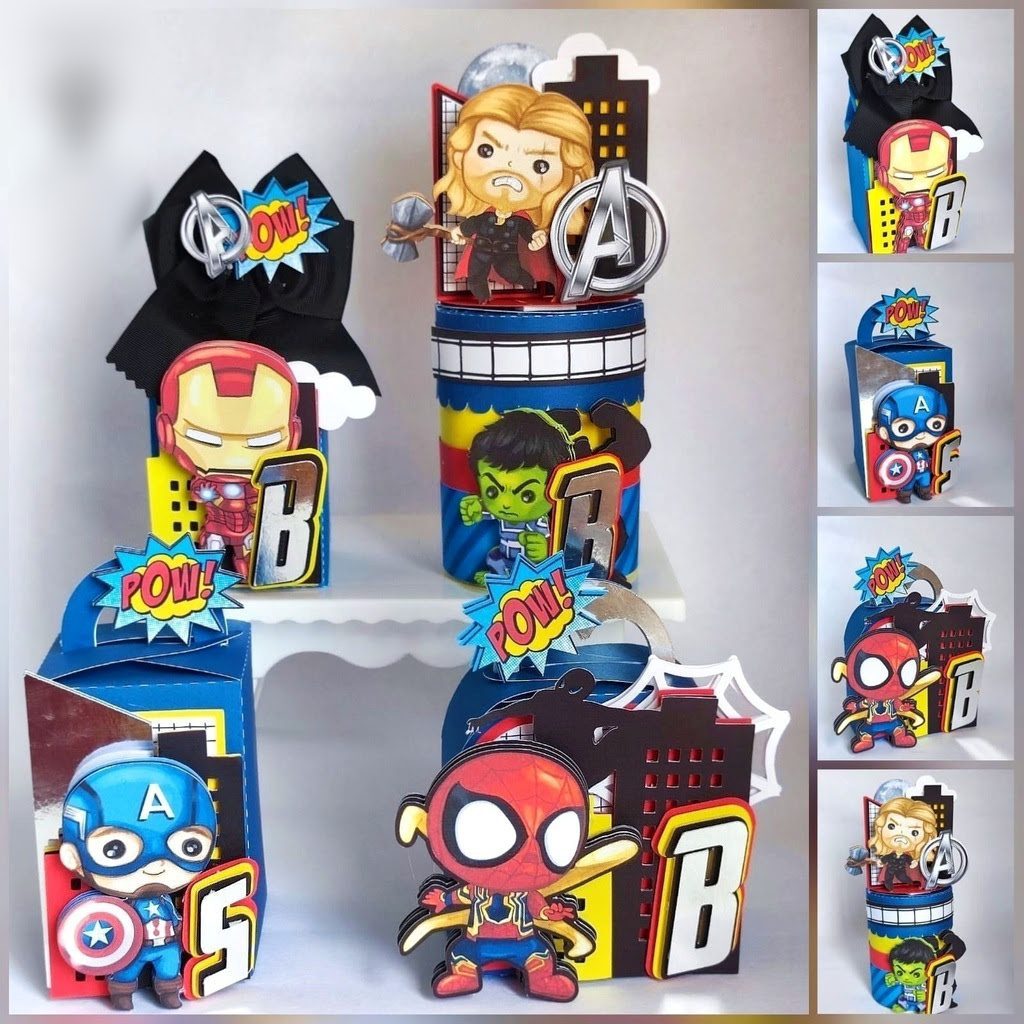 12-Herois Heróis - Arquivo de Corte / Festa - Imagem 1