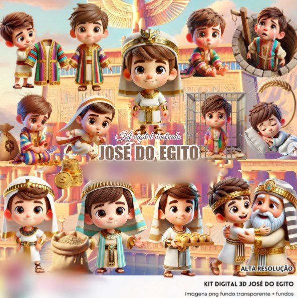 168 - JOSÉ DO EGITO José do Egito - Kit Digital - Imagem 1