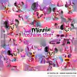Minnie Fashion - Kit Digital
