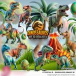 Dinossauro Jurassic - Kit Digital