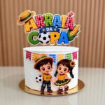 Arraiá da Copa - Topo de Bolo