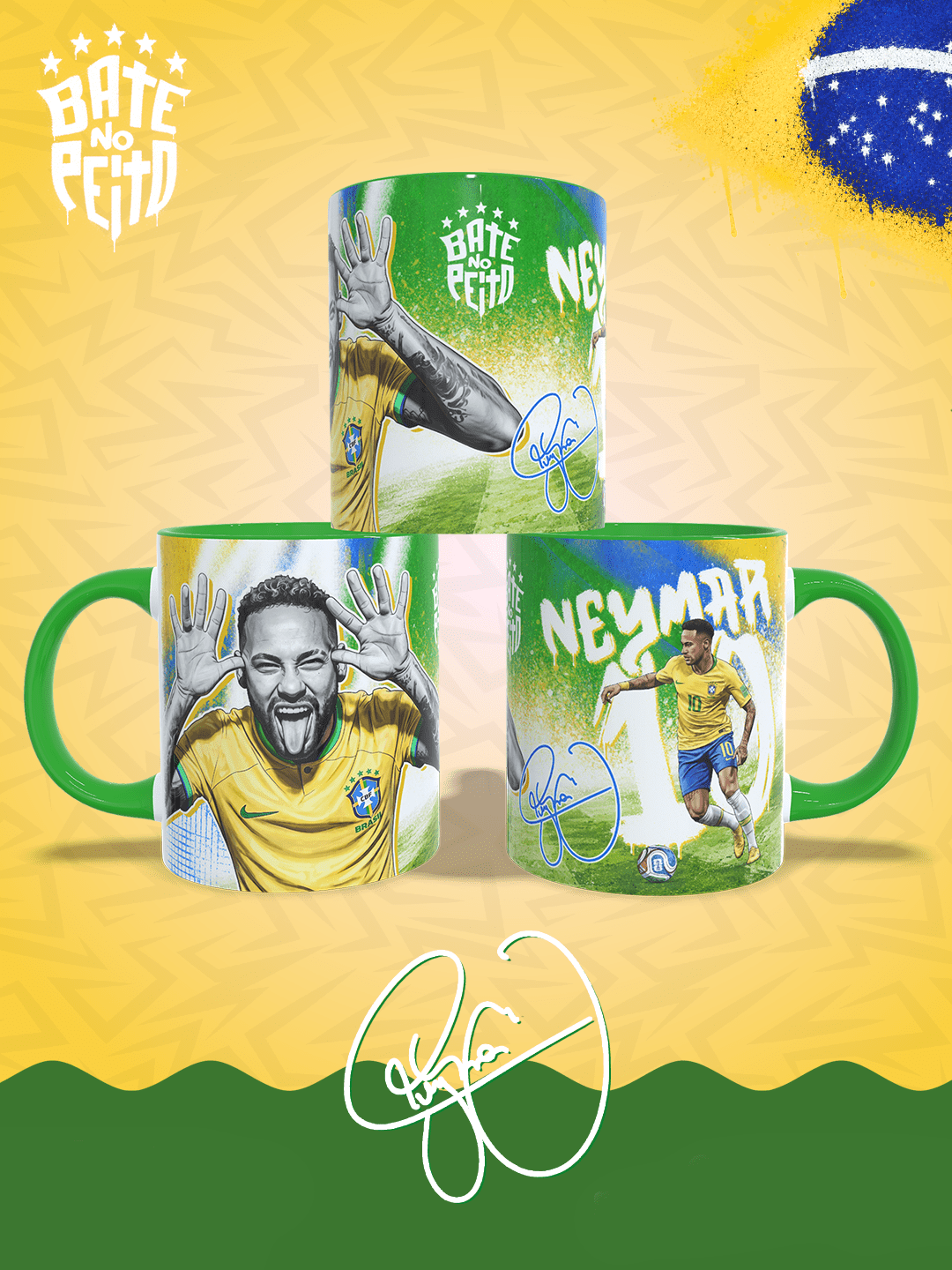 24 - Neymar 2026 Neymar Copa do Mundo - Sublimação - Imagem 1