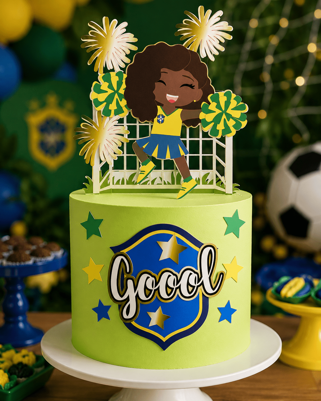 30 Topo de Bolo - Futebol - Imagem 1