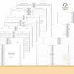 Agenda Neutra não Datada - Encadernação