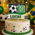 Topo de Bolo - Futebol