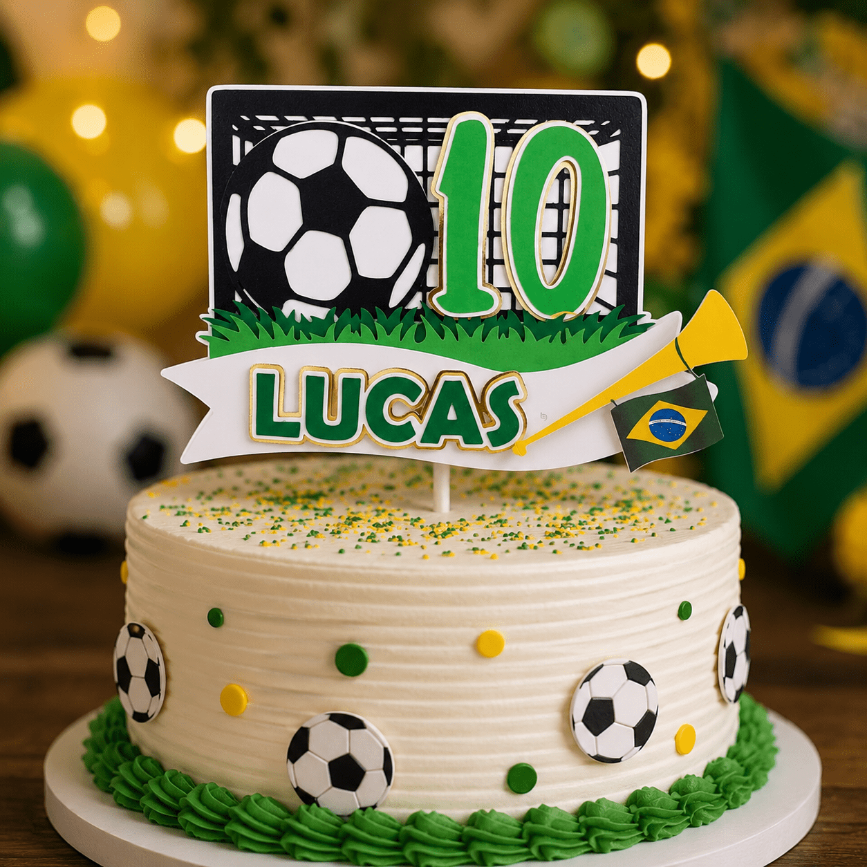 41 Topo de Bolo - Futebol - Imagem 1