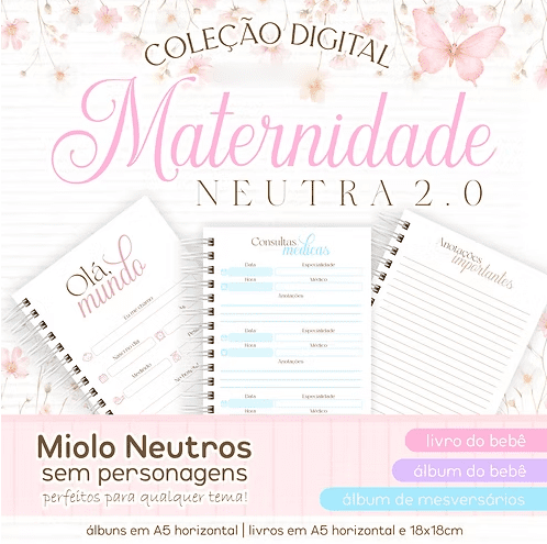412 - Maternidade Neutra 2 Maternidade Neutra - Encadernação - Imagem 1
