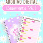 Caderneta Pet - Encadernação