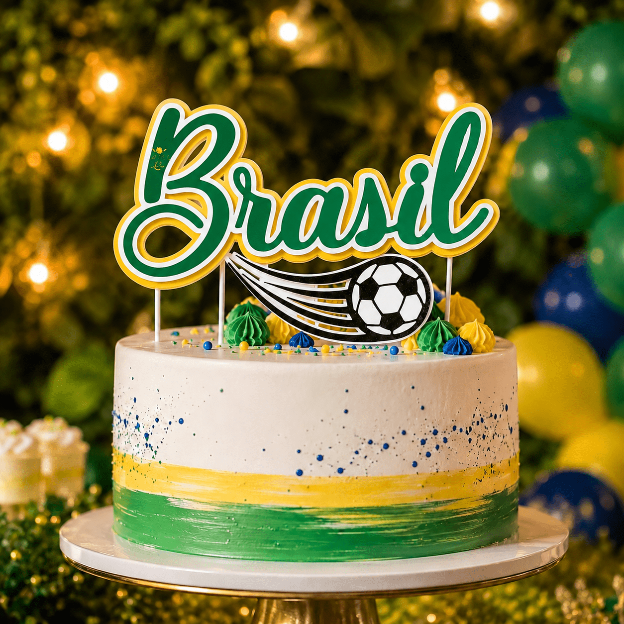 46 Topo de Bolo - Futebol - Imagem 1