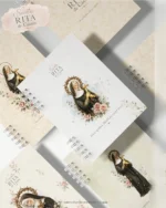 Caderno Santa Rita de Cássia - Encadernação
