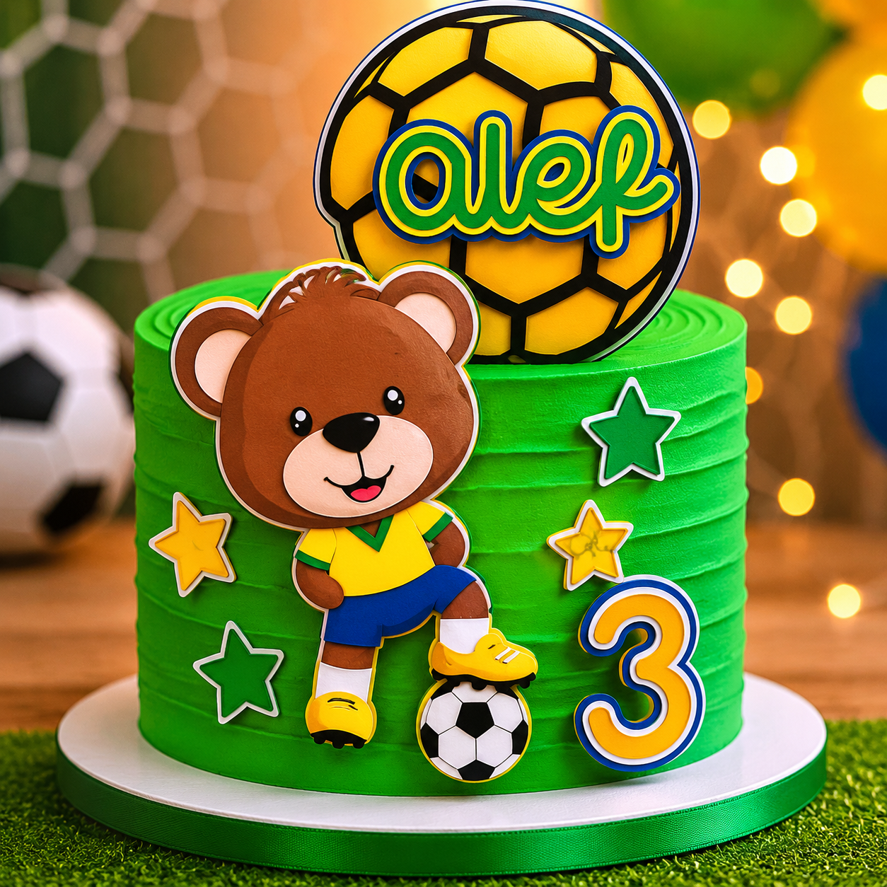 49 Topo de Bolo - Futebol - Imagem 1