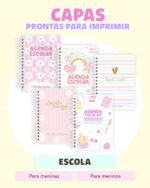Agendas Escolares Neutras - Combo - Imagem 6