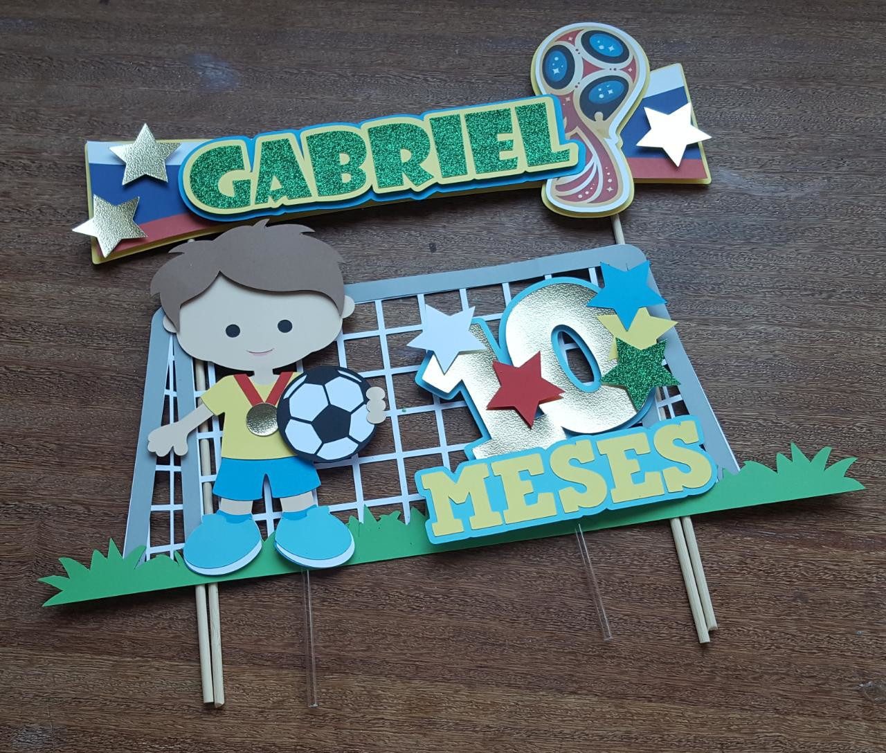 51 Topo de Bolo - Futebol - Imagem 1