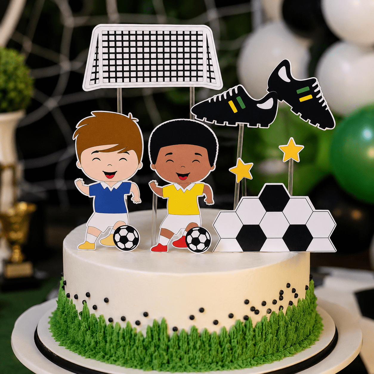 52 Topo de Bolo - Futebol - Imagem 1